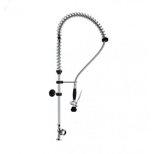Robinetterie cuisine douchette eau froide H 1200 mm base ø 23 mm Robinetterie cuisine douchette eau froide H 1200 mm base ø 23 mm