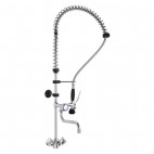 Robinetterie cuisine douchette EC/EF avec col de cygne mélangeur standard H- 1200 mm