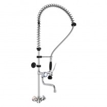 Robinetterie cuisine douchette EC/EF avec col de cygne mélangeur standard H- 1200 mm
