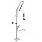 Robinetterie cuisine, douchette à declenchement automatique EC/EF, à poser sur plonge, H 1120 mm
