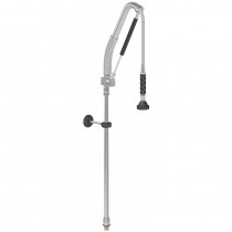 Robinetterie cuisine douchette à declenchement automatique EF à poser sur plonge H 1120 mm