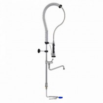 Robinetterie cuisine, douchette à commande par pédale EF, à poser sur plonge, H 1200 mm