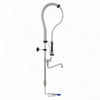 Robinetterie cuisine, douchette à commande par pédale EF, à poser sur plonge, H 1200 mm