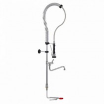 Robinetterie cuisine, douchette à commande par pédale EF, à poser sur plonge, H 1200 mm