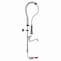 Robinetterie cuisine, douchette à commande par pédale EC, à poser sur plonge, H 1200 mm