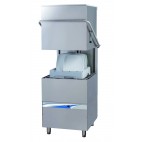 Lave-vaisselle à capot sans pompe de vidange avec pompe détergent commande électromécanique Panier 500 x 500 mm
