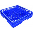 Casier à assiettes avec picots couleur bleu