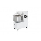 Pétrin pizza, à spirale, acier inox, tête et cuve fixées, IBT H2O 40
