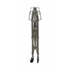 Desserte inox pliante 3 niveaux L 680 mm