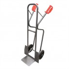 Diable acier bavette fixe, capacité 300 kg