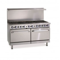 Fourneaux a gaz Américains, en acier inox Aisi 430,103 Kw