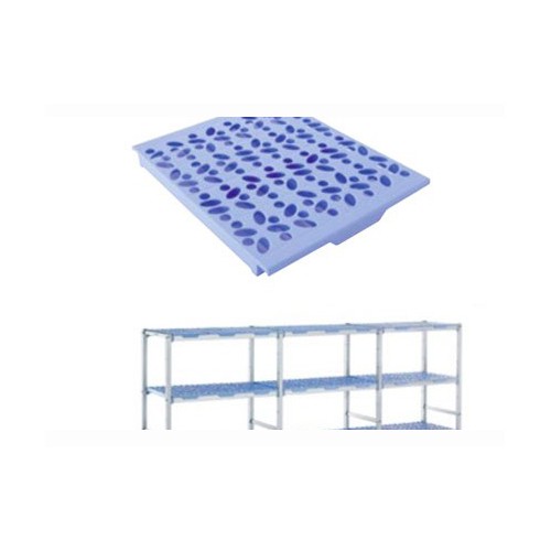 Clayette polypropylène P 567 mm pour rayonnage à clayettes