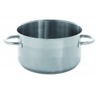 Faitout QUALIPLUS, diamètre 450 mm, acier inoxydable