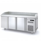 Meuble à pizza, 3 portes pleines, 3 bacs 600 x 400, 562 L
