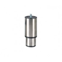 Pied inox pour vitrinette