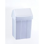 Poubelle murale PVC, 12 litres
