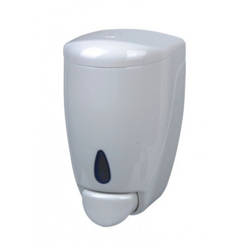 Distributeur de savon manuel 500 ml L 95 x l 95 x H 165 mm Distributeur de savon manuel 500 ml L 95 x l 95 x H 165 mm