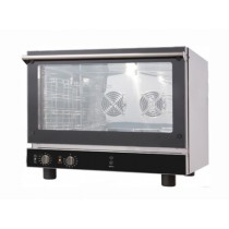 Four à convection - air pulsé, commandes électromecaniques, 4 niveaux GN 1/1 et 600 x 400, avec humidificateur manuel