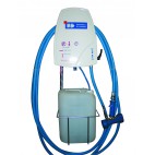 Poste de désinfection 1 produit L 650  x P 400 x H 1000 mm