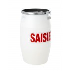 Récipient sanitaire capacité 60 litres. Ø 400 mm