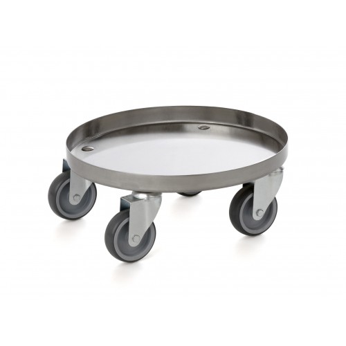 Socle rouleur pour récipient sanitaire Socle rouleur pour récipient sanitaire