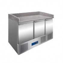 Meuble à pizza, gamme compact, 3 portes, 370 L