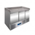 Meuble à pizza, gamme compact, 3 portes, 370 L