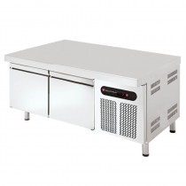 Soubassement réfrigéré, froid positif, 2 portes,150 L, mono 230 V