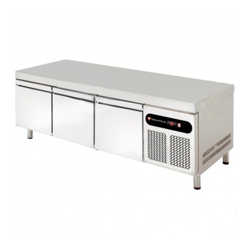 Soubassement réfrigéré, froid positif, profondeur 600 mm, 3 tiroirs, 210 L Soubassement réfrigéré, froid positif, profondeur 600 mm, 3 tiroirs, 210 L