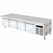 Soubassement réfrigéré, froid positif, profondeur 700 mm, 4 tiroirs, 550 L