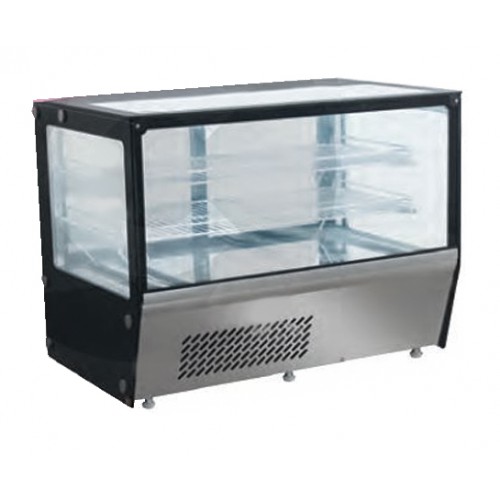 Vitrine panoramique, version à poser sur comptoir, 120 L, droite verticale Vitrine panoramique, version à poser sur comptoir, 120 L, droite verticale