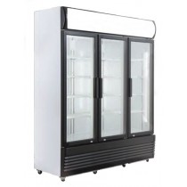 Armoire à boisson, gamme multi-portes, 2 portes battantes, 490 canettes slim