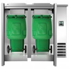 Refroidisseurs de poubelle, 2 poubelles - 2 x 240 L 
