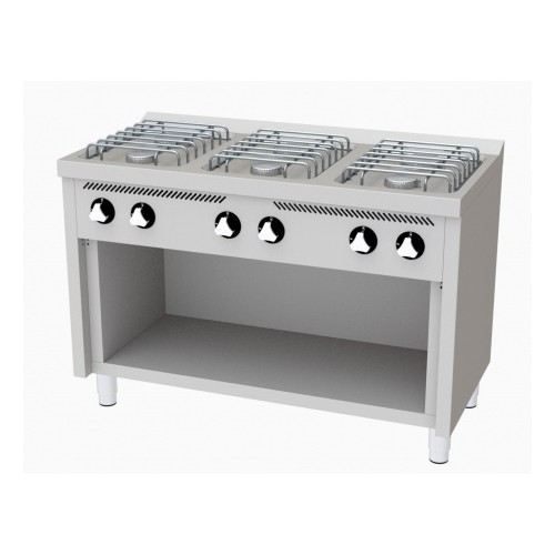 Fourneau à gaz basic, 6 feux, série 600, sur placard Fourneau à gaz basic, 6 feux, série 600, sur placard