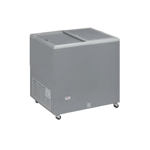 Conservateur crème glacée, version couvercle opaque plat, 222 litres