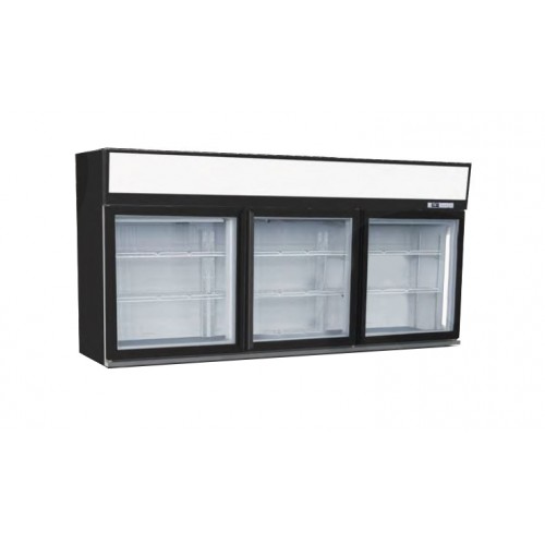 Vitrine de congélation, élément haut, vitrine 3 portes, 550 L Vitrine de congélation, élément haut, vitrine 3 portes, 550 L