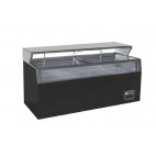 Vitrine de congélation, élément bas, conservateurs coffres vitré, 470 L