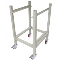 Support pour bouleuse, inox avec pieds PFSU107 530 x 570 x 850 mm