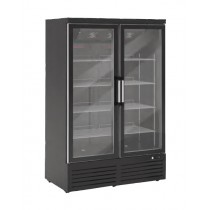 Armoire réfrigérée, 2 portes vitrées, gamme SUPERMARKET, version positive, 1200 L