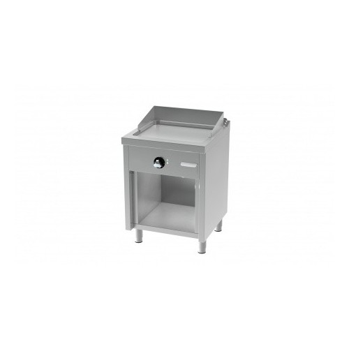 Fry-top électrique, série 600, acier rectifié, L 600 mm, sur placard Fry-top électrique, série 600, acier rectifié, L 600 mm, sur placard