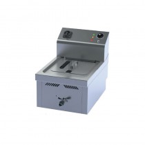 Friteuse électrique, 10 L, triphasée, 6 Kw, série 600, à poser