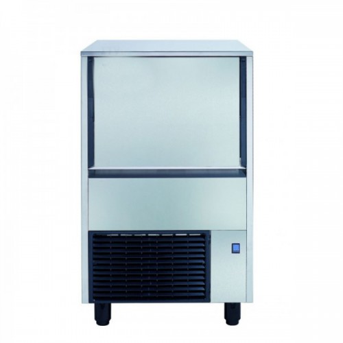 Machine à glaçons à palette, série QUASAR avec stockage intégré, 51 kg/24h, refroidissement à eau Machine à glaçons à palette, série QUASAR avec stockage intégré, 51 kg/24h, refroidissement à eau