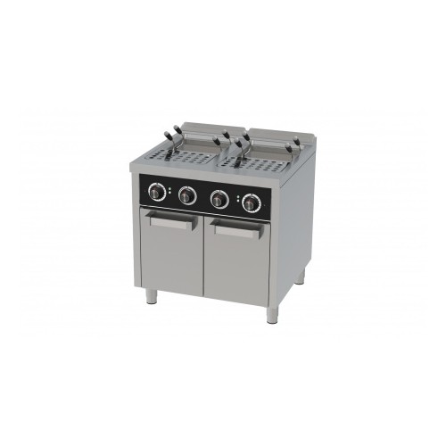 Cuiseur à pâtes électrique, 25 L + 25 L, série 750, sur placard Cuiseur à pâtes électrique, 25 L + 25 L, série 750, sur placard
