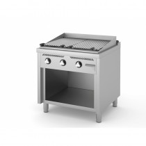 Barbecue à gaz, série 750, L 400 mm, sur placard