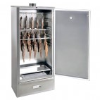 Fumoir 'FM2-70/60' pour viande et poisson, en acier inoxydable, 5 niveaux