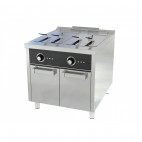 Friteuse électrique, 22 L, triphasée, 18 Kw, série 900, sur placard