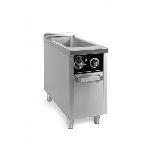 Bain Marie à gaz, série 900, L 400 mm, sur placard Bain Marie à gaz, série 900, L 400 mm, sur placard