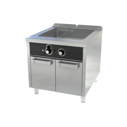 Bain Marie à gaz, série 900, L 800 mm, sur placard Bain Marie à gaz, série 900, L 800 mm, sur placard