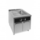 Bain Marie électrique, série 900, L 800 mm, sur placard