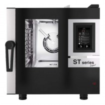 Four mixte à injection de vapeur, panneau de commande tactile, série ST COMPACT, 4 X GN 1/1, L 530 x P 795 mm